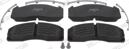Ferodo FCV1962B - Set placute frana,frana disc aaoparts.ro