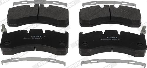 Ferodo FCV1624B - Set placute frana,frana disc aaoparts.ro