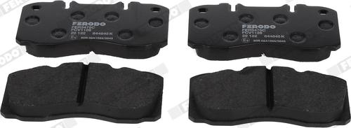 Ferodo FCV1126 - Set placute frana,frana disc aaoparts.ro