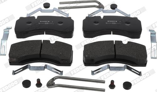 Ferodo FCV1389B - Set placute frana,frana disc aaoparts.ro