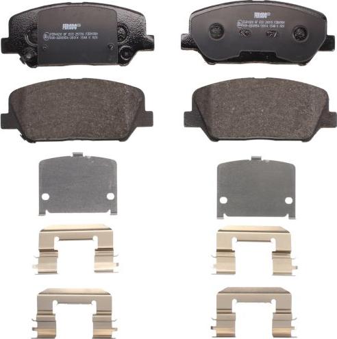 Ferodo FDB4984 - Set placute frana,frana disc aaoparts.ro