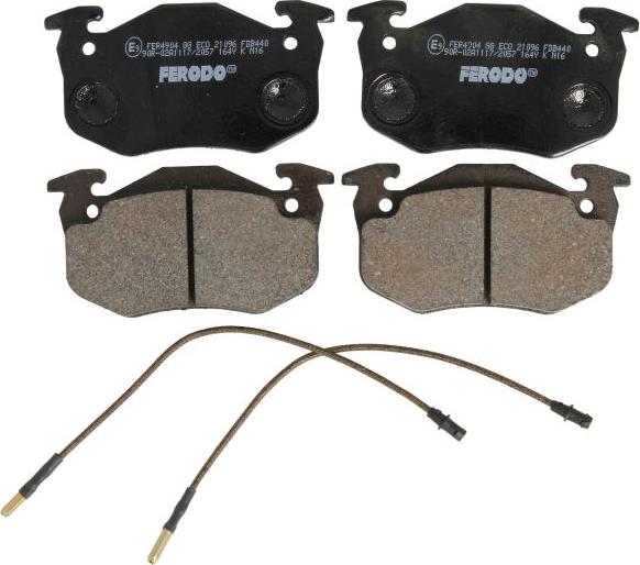 Ferodo FDB440 - Set placute frana,frana disc aaoparts.ro