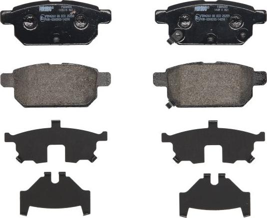 Ferodo FDB4430 - Set placute frana,frana disc aaoparts.ro