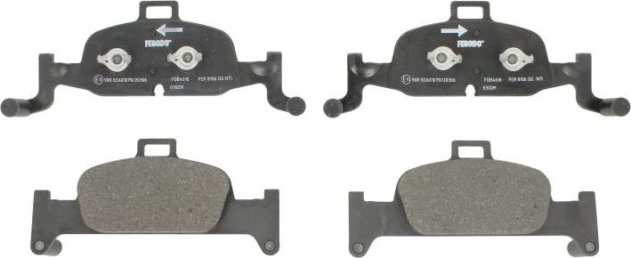 Ferodo FDB4616 - Set placute frana,frana disc aaoparts.ro