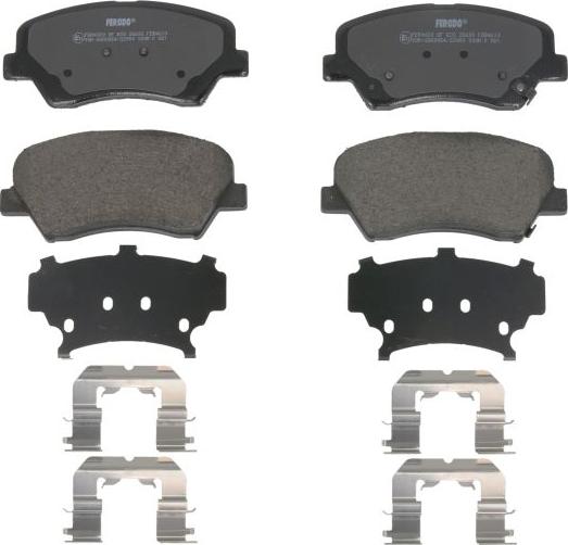 Ferodo FDB4613 - Set placute frana,frana disc aaoparts.ro