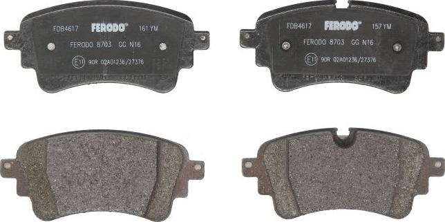 Ferodo FDB4617 - Set placute frana,frana disc aaoparts.ro