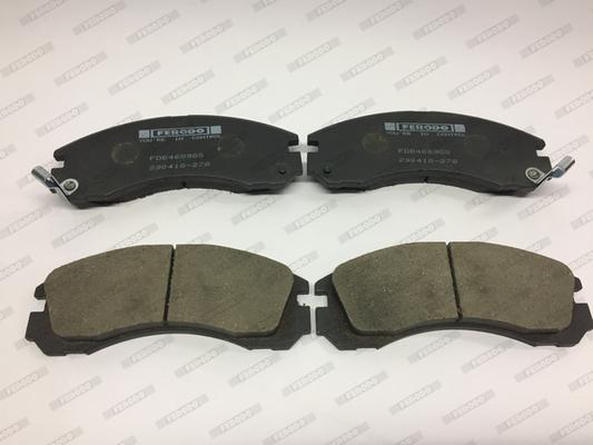 Ferodo FDB4689QS - Set placute frana,frana disc aaoparts.ro