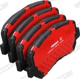 Ferodo FDB4683A-S - Set placute frana,frana disc aaoparts.ro