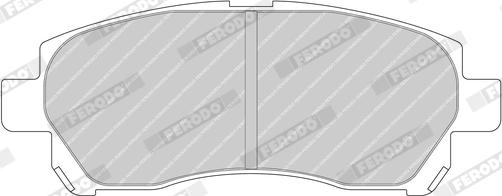 Ferodo FDB4049 - Set placute frana,frana disc aaoparts.ro