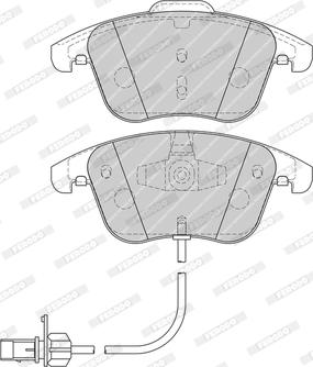 Ferodo FDB4045-D - Set placute frana,frana disc aaoparts.ro