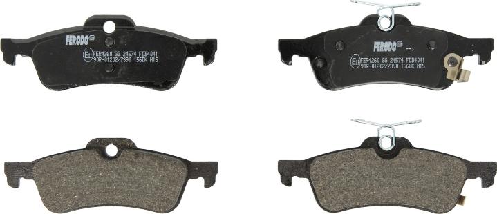 Ferodo FDB4041 - Set placute frana,frana disc aaoparts.ro