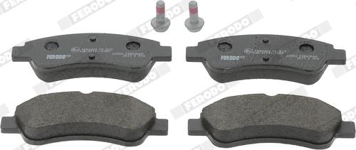 Ferodo FDB4066W - Set placute frana,frana disc aaoparts.ro