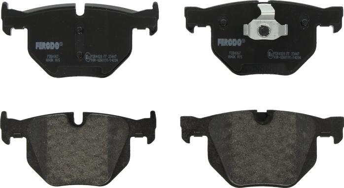 Ferodo FDB4067 - Set placute frana,frana disc aaoparts.ro