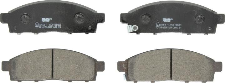 Ferodo FDB4023 - Set placute frana,frana disc aaoparts.ro