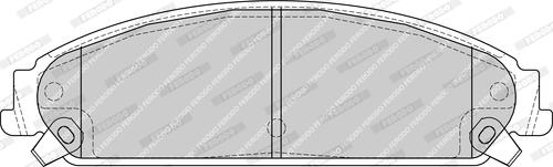 Ferodo FDB4078-D - Set placute frana,frana disc aaoparts.ro