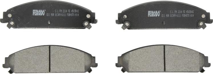 Ferodo FDB4078 - Set placute frana,frana disc aaoparts.ro