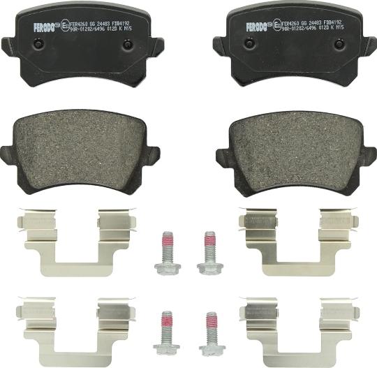 Ferodo FDB4192 - Set placute frana,frana disc aaoparts.ro