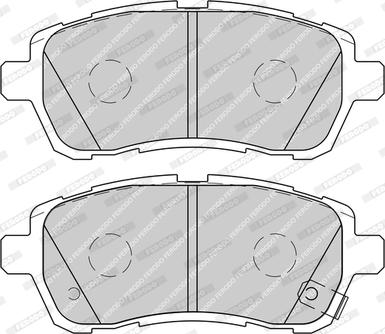 MDR MFP-2611 - Set placute frana,frana disc aaoparts.ro