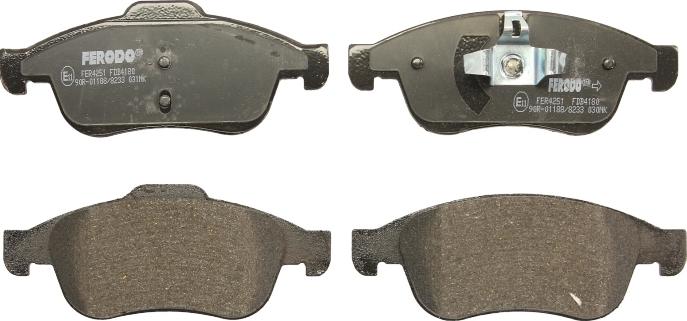Ferodo FDB4180 - Set placute frana,frana disc aaoparts.ro