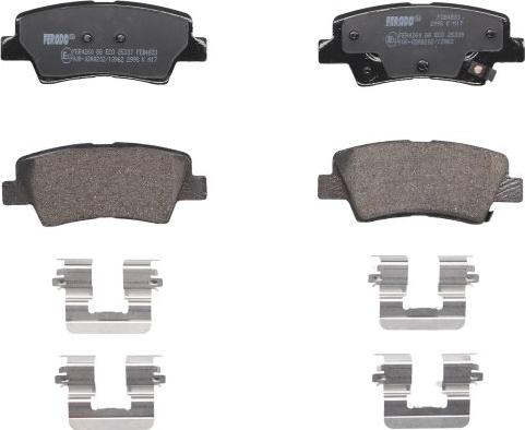 Ferodo FDB4833 - Set placute frana,frana disc aaoparts.ro