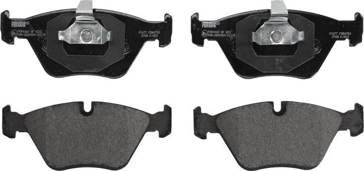 Ferodo FDB4753 - Set placute frana,frana disc aaoparts.ro