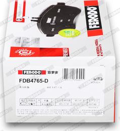 Ferodo FDB4765-D - Set placute frana,frana disc aaoparts.ro