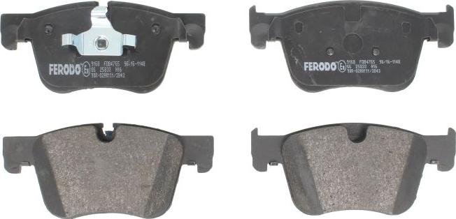 Ferodo FDB4765 - Set placute frana,frana disc aaoparts.ro
