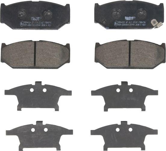 Ferodo FDB4705 - Set placute frana,frana disc aaoparts.ro