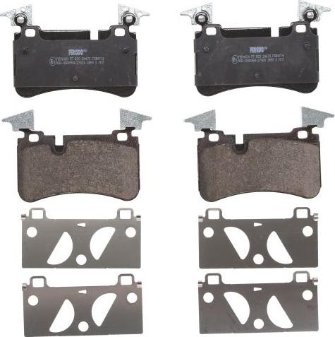 Ferodo FDB4714 - Set placute frana,frana disc aaoparts.ro