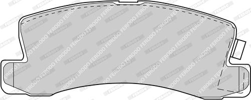 Ferodo FDB478-D - Set placute frana,frana disc aaoparts.ro