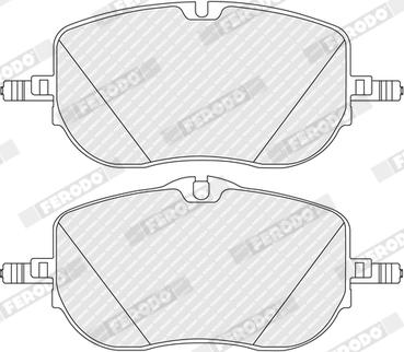Ferodo FDB5493 - Set placute frana,frana disc aaoparts.ro