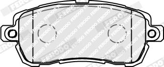 Ferodo FDB5181 - Set placute frana,frana disc aaoparts.ro