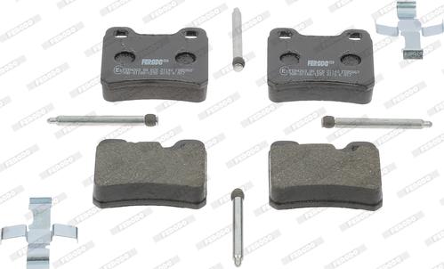Ferodo FDB586B - Set placute frana,frana disc aaoparts.ro
