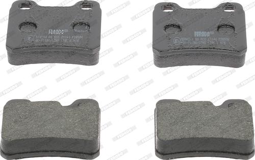 Ferodo FDB586 - Set placute frana,frana disc aaoparts.ro