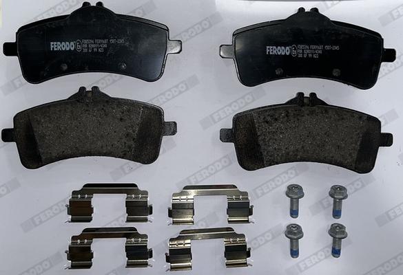 Ferodo FDB5396 - Set placute frana,frana disc aaoparts.ro