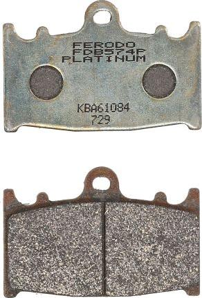Ferodo FDB574P - Set placute frana,frana disc aaoparts.ro