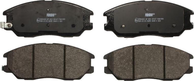 Ferodo FDB1999 - Set placute frana,frana disc aaoparts.ro