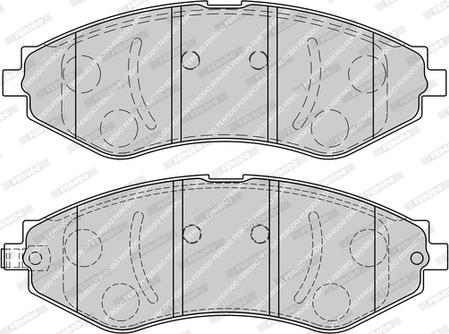 Ferodo FDB1905-D - Set placute frana,frana disc aaoparts.ro