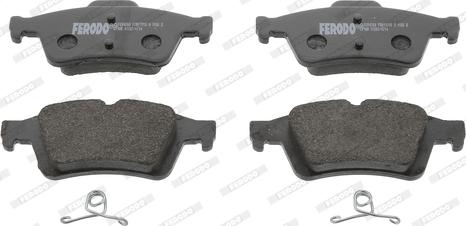 Ferodo FDB1931W - Set placute frana,frana disc aaoparts.ro