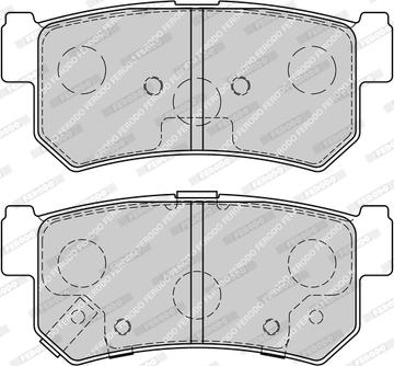 Ferodo FDB1937-D - Set placute frana,frana disc aaoparts.ro