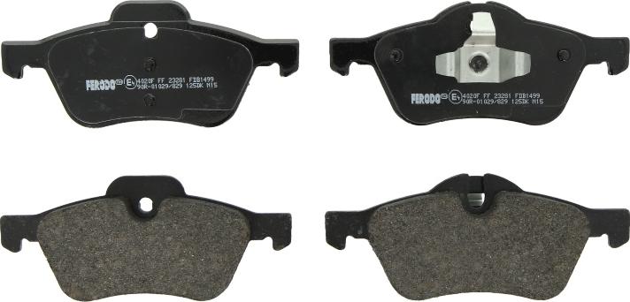 Ferodo FDB1499 - Set placute frana,frana disc aaoparts.ro
