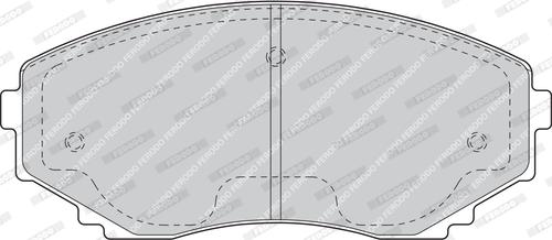 Ferodo FDB1445 - Set placute frana,frana disc aaoparts.ro