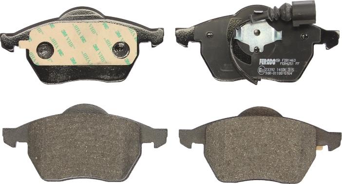 Ferodo FDB1463 - Set placute frana,frana disc aaoparts.ro