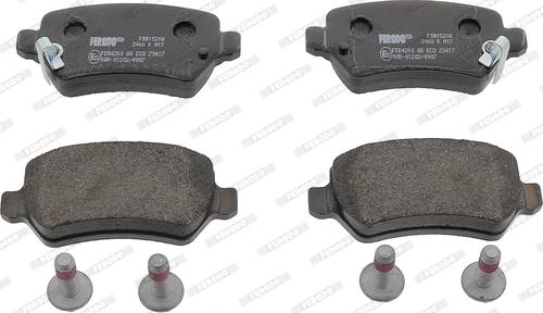 Ferodo FDB1521W - Set placute frana,frana disc aaoparts.ro