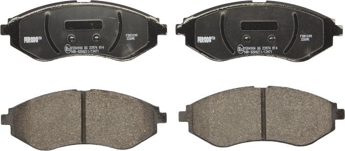 Ferodo FDB1699 - Set placute frana,frana disc aaoparts.ro