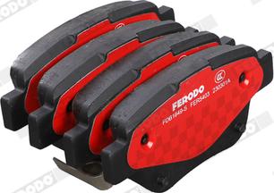 Ferodo FDB1649-S - Set placute frana,frana disc aaoparts.ro