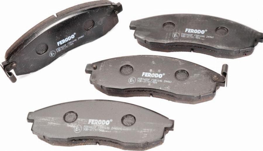 Ferodo FDB1646 - Set placute frana,frana disc aaoparts.ro