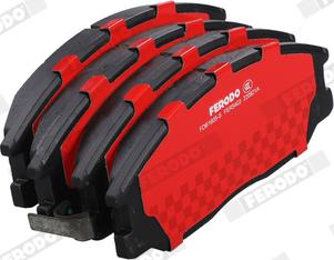 Ferodo FDB1605-S - Set placute frana,frana disc aaoparts.ro