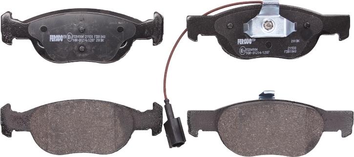 Ferodo FDB1040 - Set placute frana,frana disc aaoparts.ro