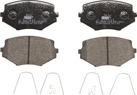 Ferodo FDB1011 - Set placute frana,frana disc aaoparts.ro